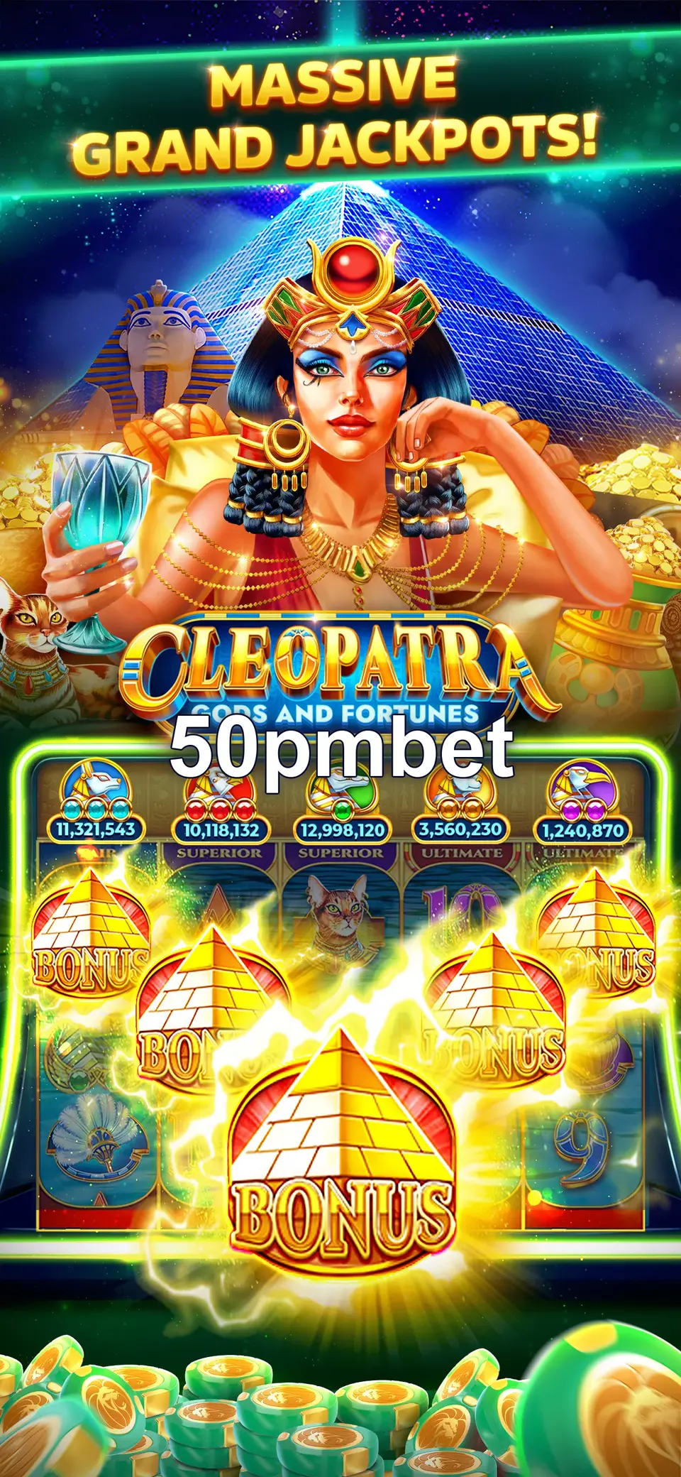 50pmbet Capturas de tela Oficial APK